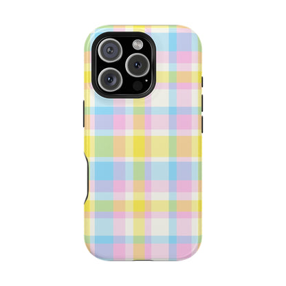 Sugar Cake Plaid iPhone Case