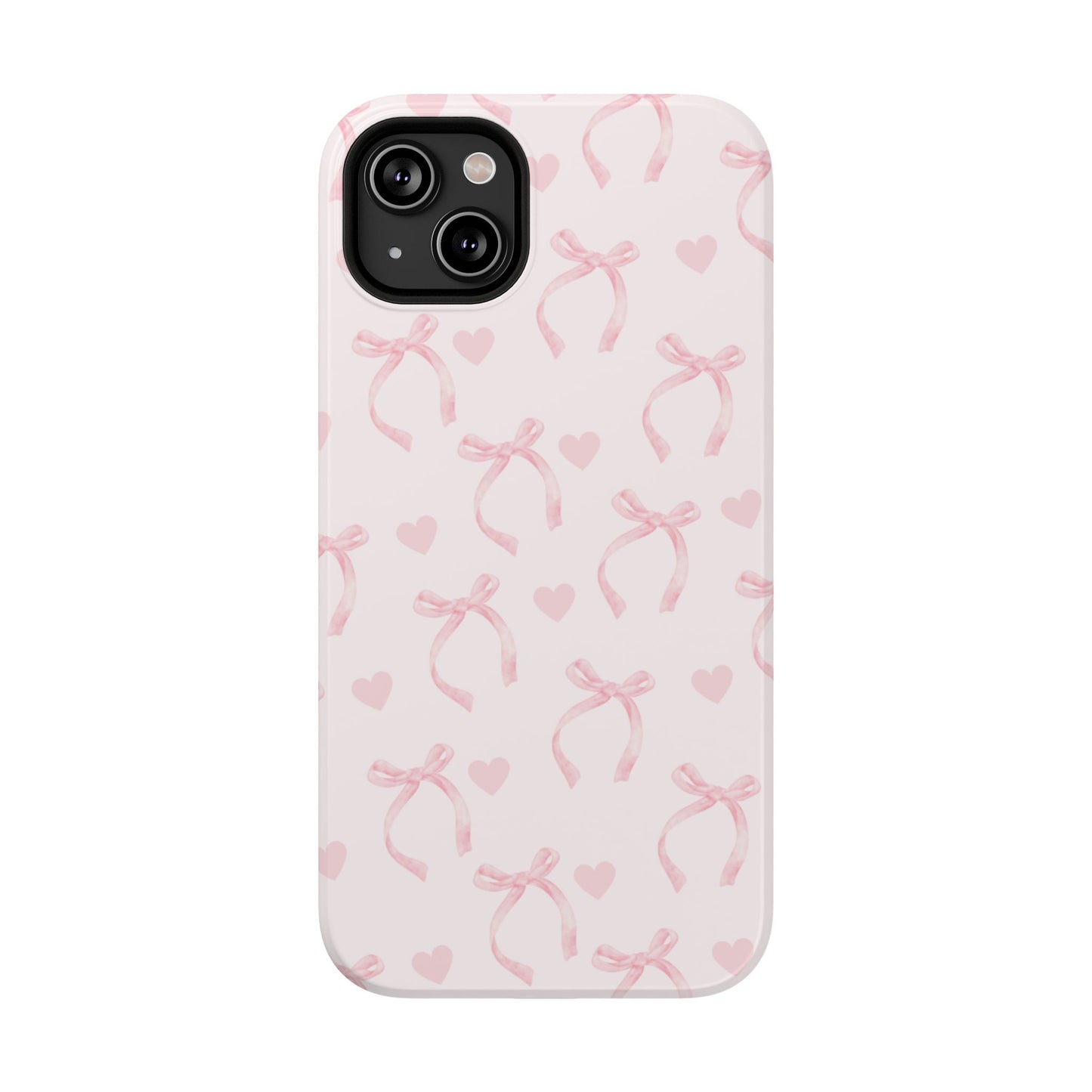 Coquette Pink Bows iPhone Case