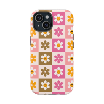 Smiley Flowers iPhone Case
