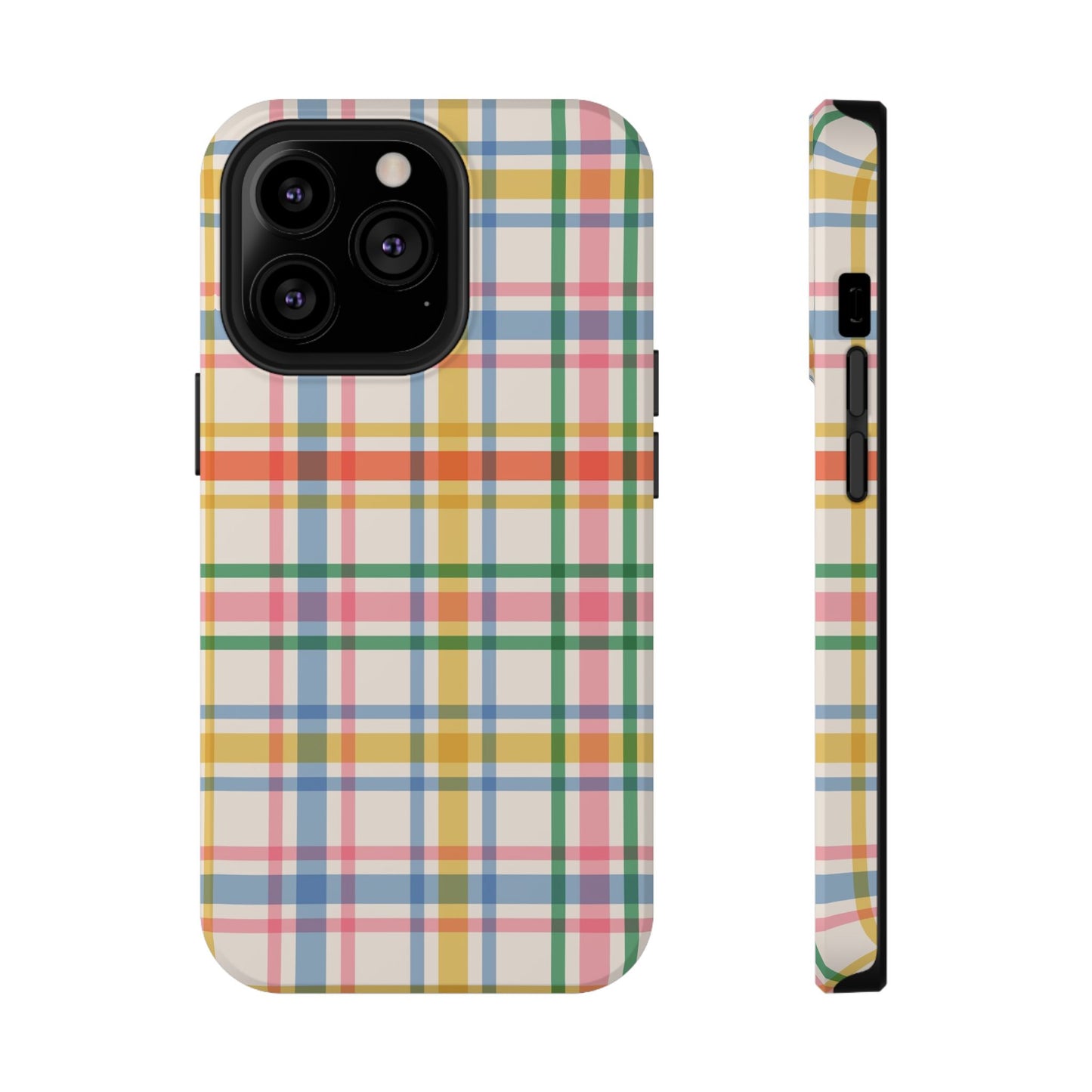 Retro Plaid iPhone Case