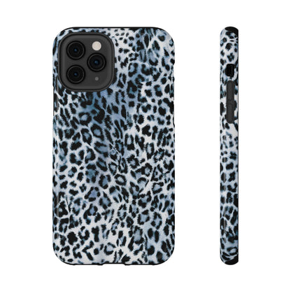 Sapphire Leopard iPhone Case