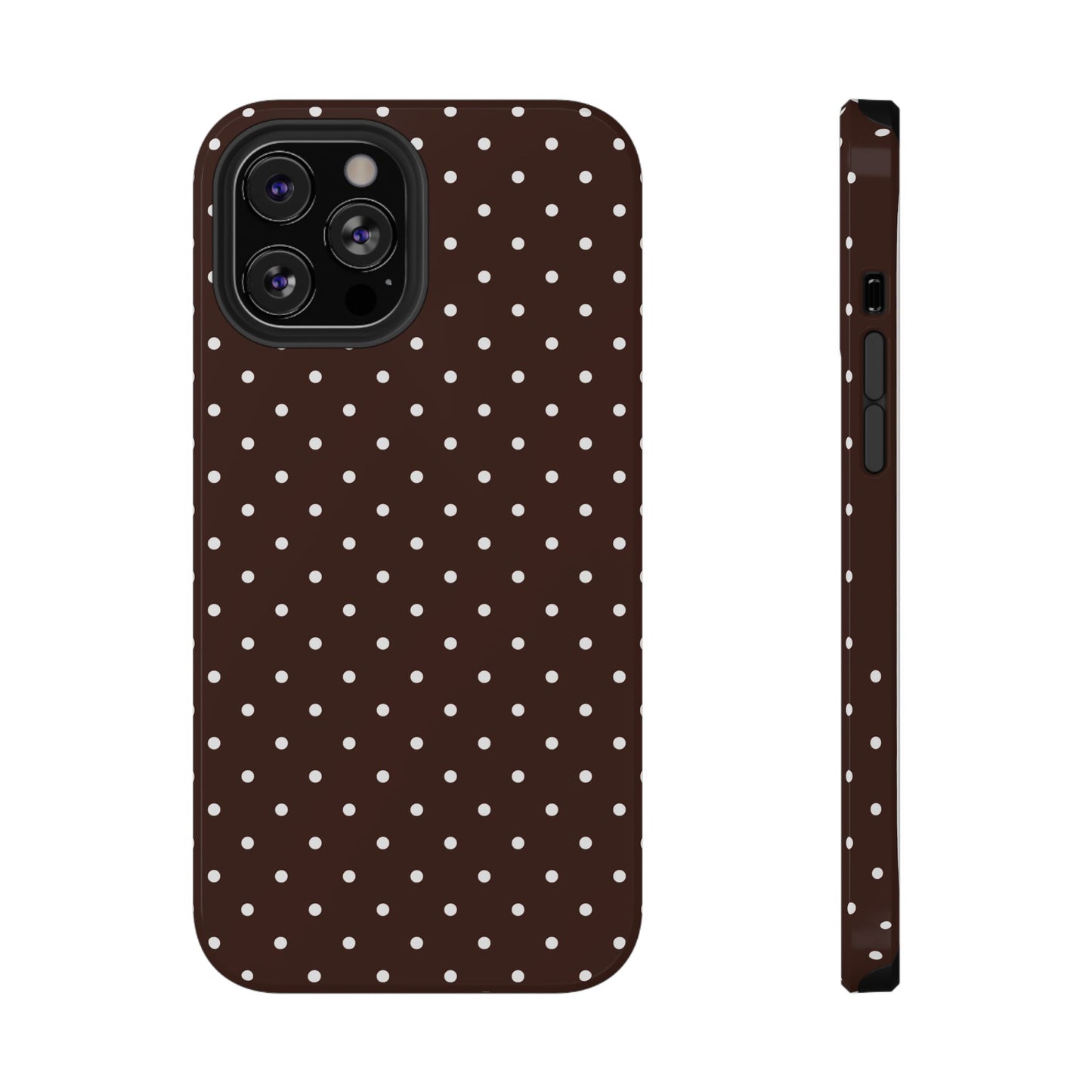 Mocha Mini Dots iPhone Case