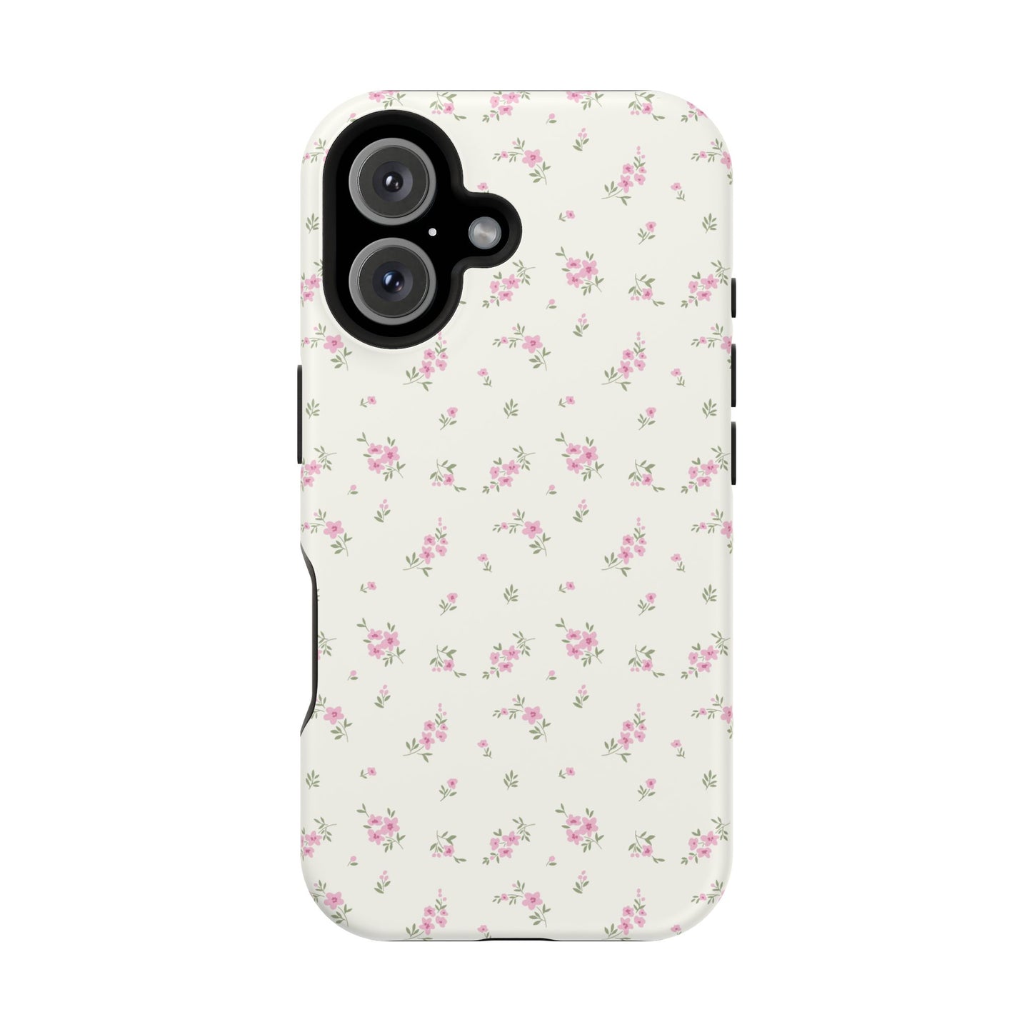 Blush Ditsy Flowers iPhone Case