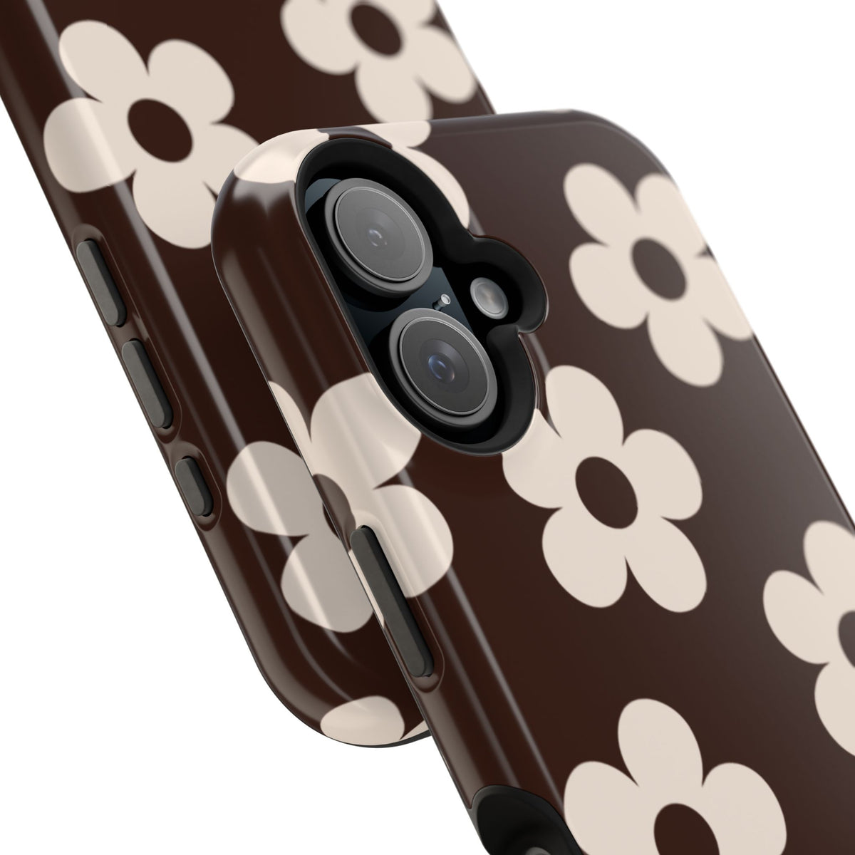 Cocoa Flowers iPhone Case