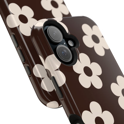 Cocoa Flowers iPhone Case