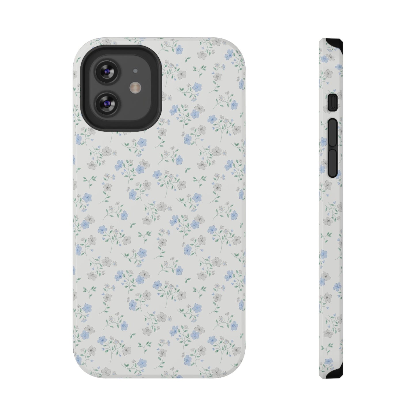 Blue Floral Ditsy iPhone Case