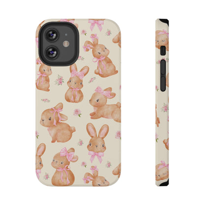 Bow Bunny iPhone Case