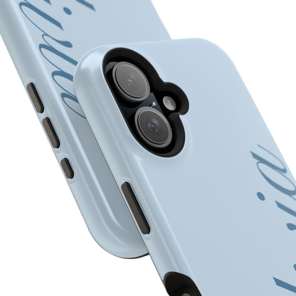 Custom Blue iPhone Case