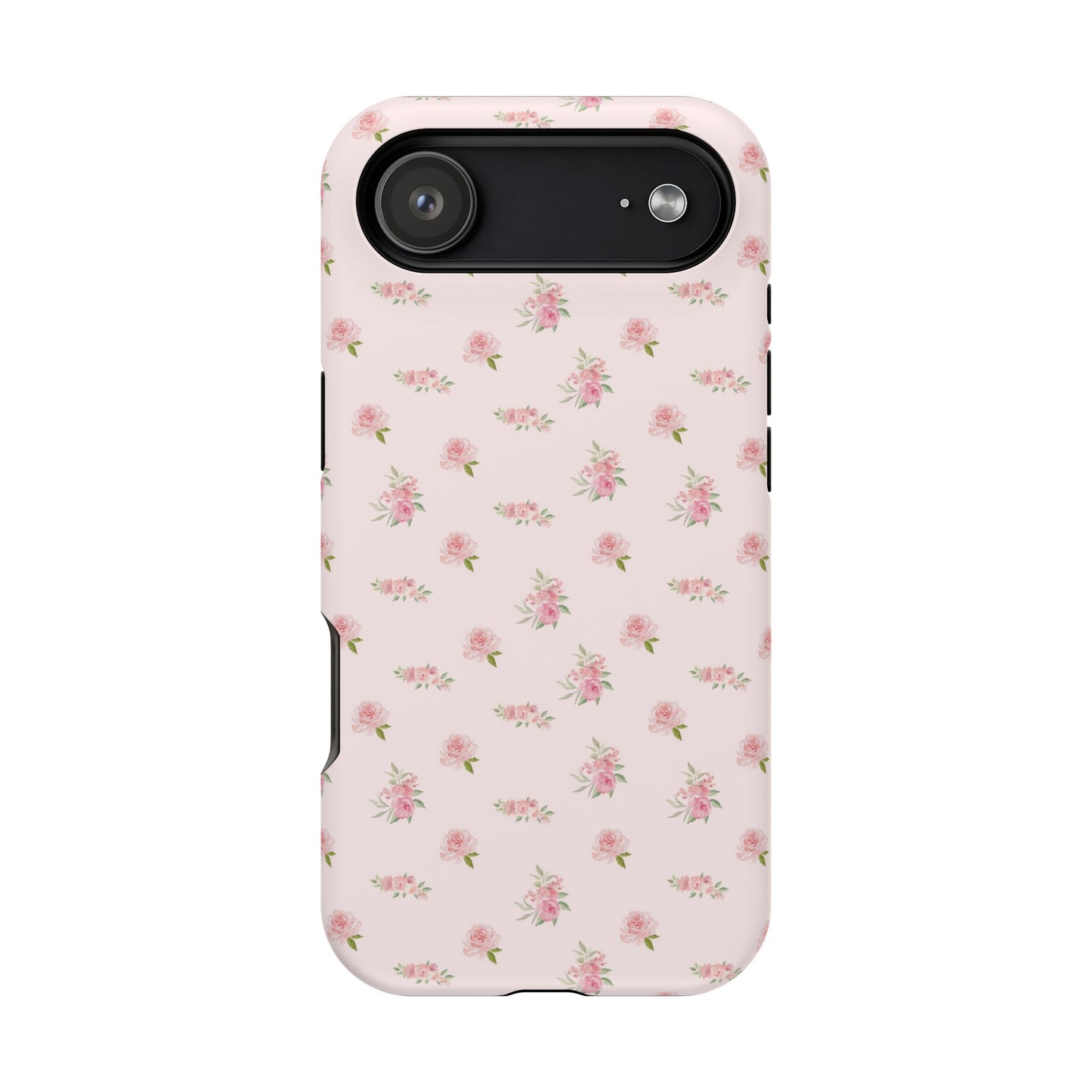 Pink Vintage Roses iPhone Case