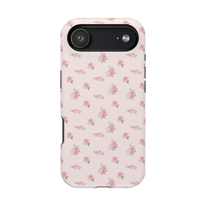 Pink Vintage Roses iPhone Case