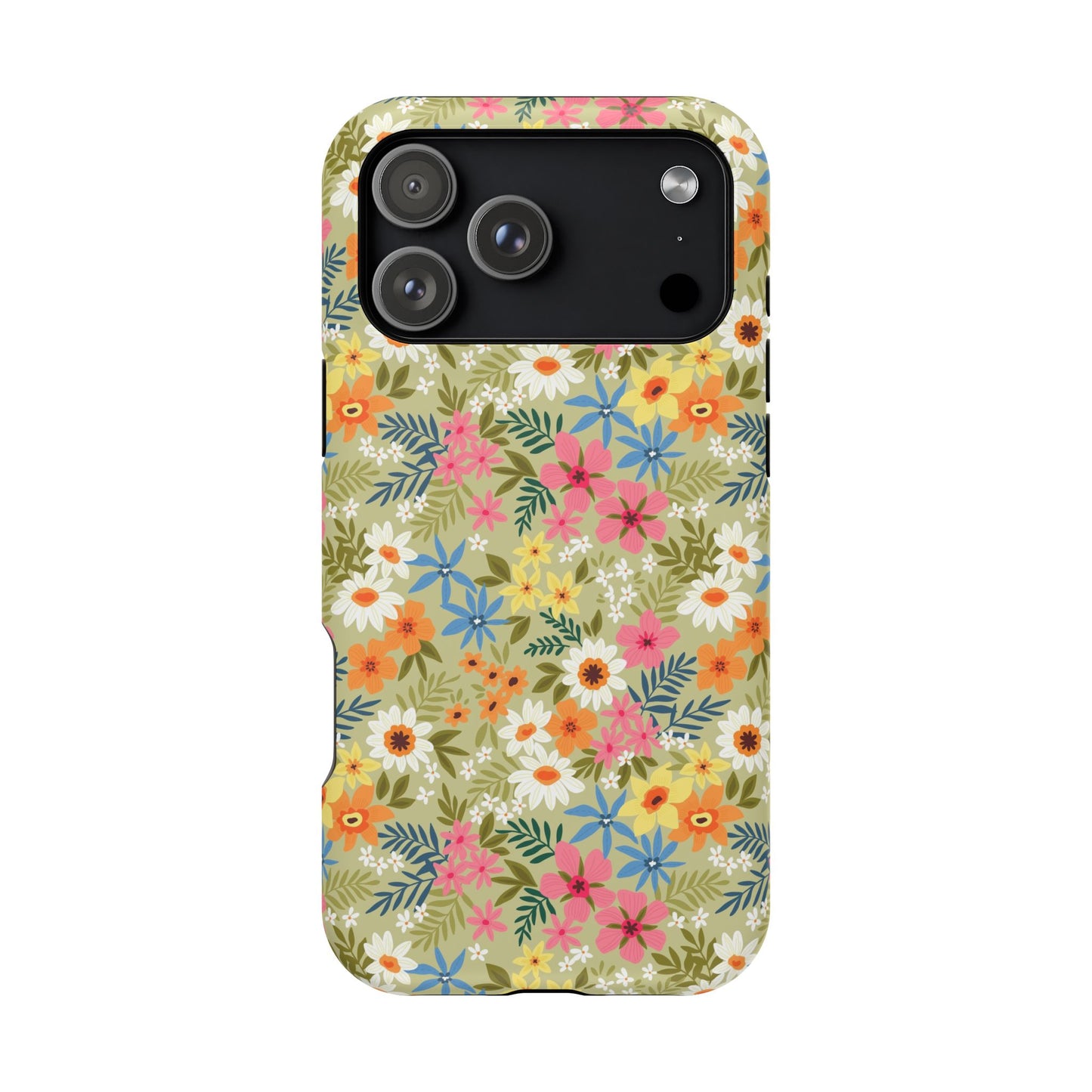 Colorful Posies iPhone Case