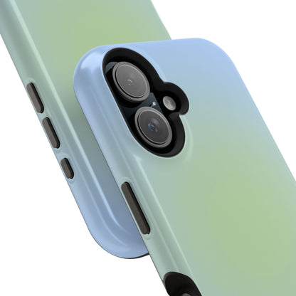Blue & Green Aura iPhone Case
