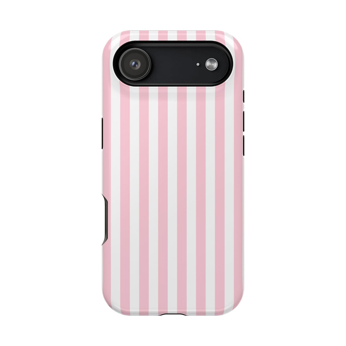 Pink Picnic Stripes iPhone Case