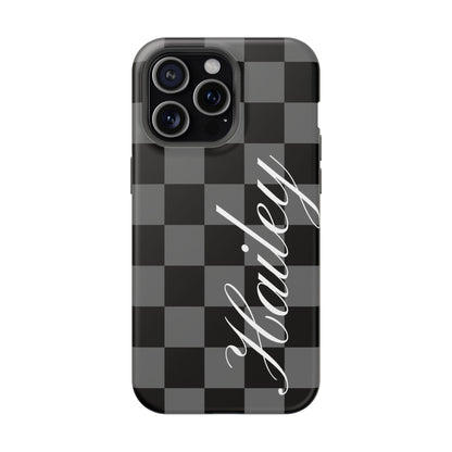Custom Twilight Checkered iPhone Case