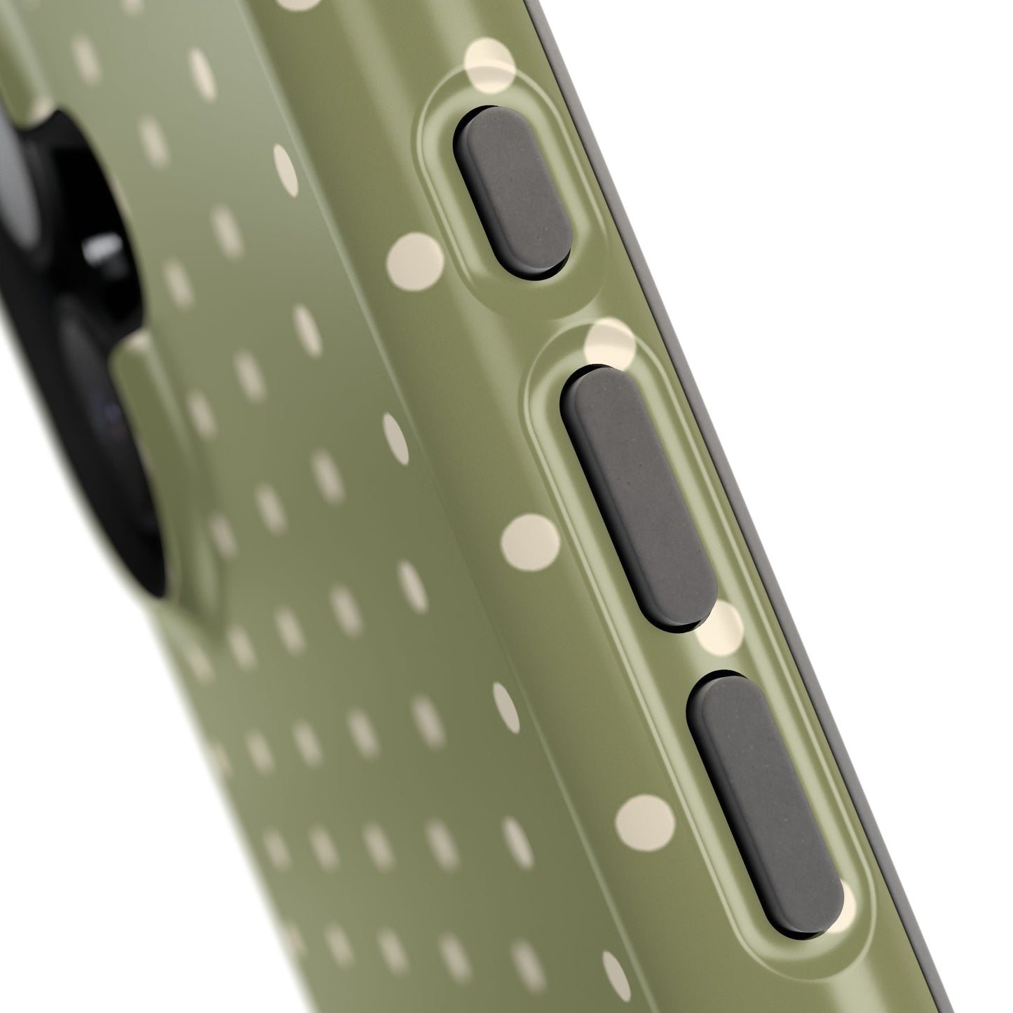 Green Mini Dots iPhone Case