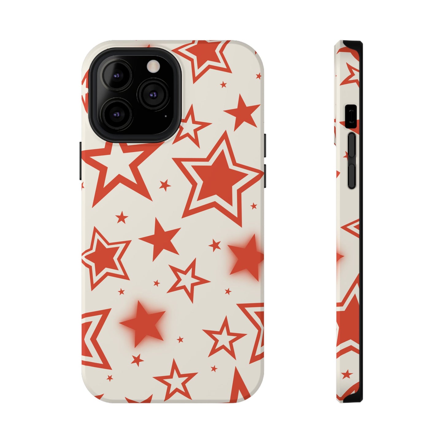 Red Stardust iPhone Case