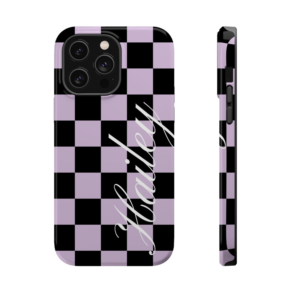 Custom Witchy Checkered iPhone Case