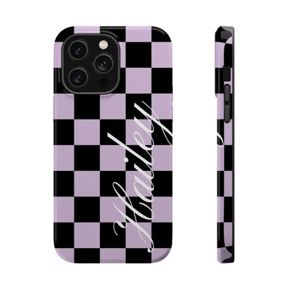 Custom Witchy Checkered iPhone Case