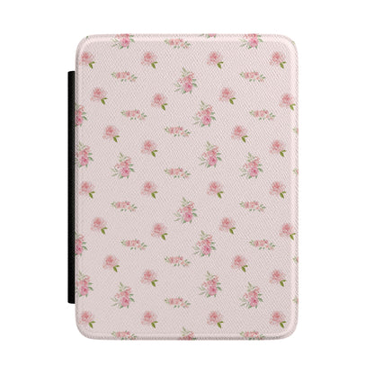 Pink Vintage Roses Kindle Case