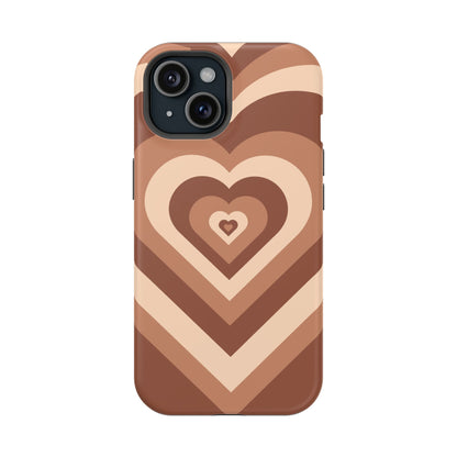 Choco Hearts iPhone Case