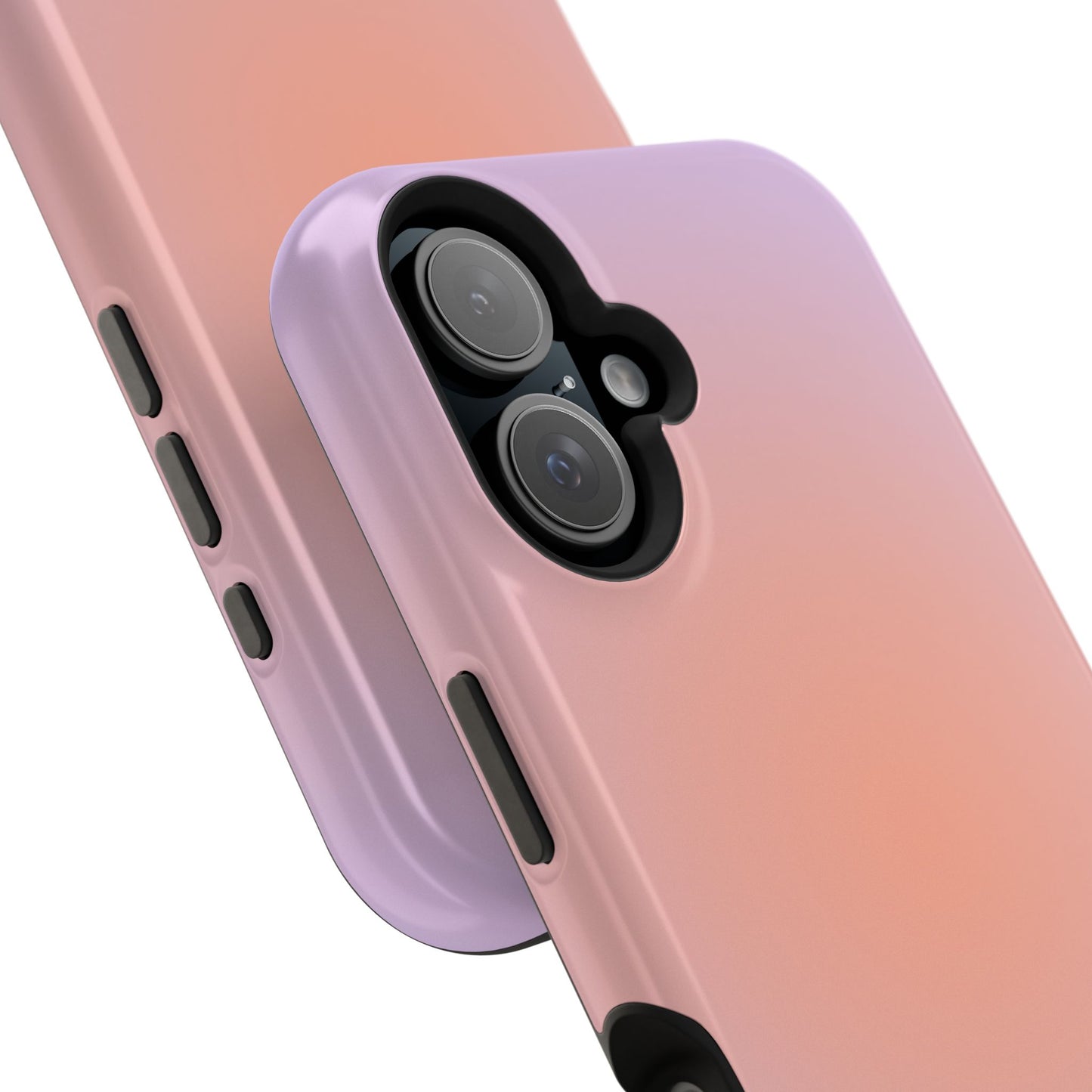 Orange & Purple Aura iPhone Case