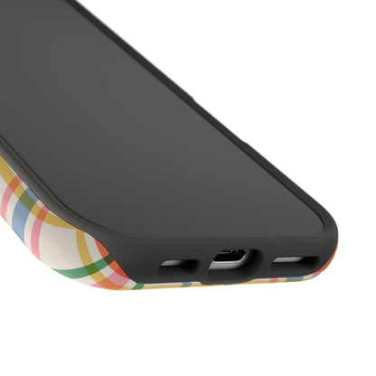 Retro Plaid iPhone Case