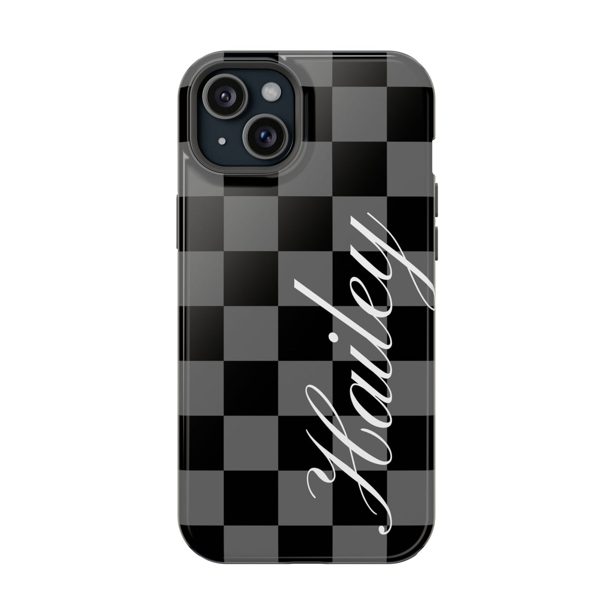 Custom Twilight Checkered iPhone Case