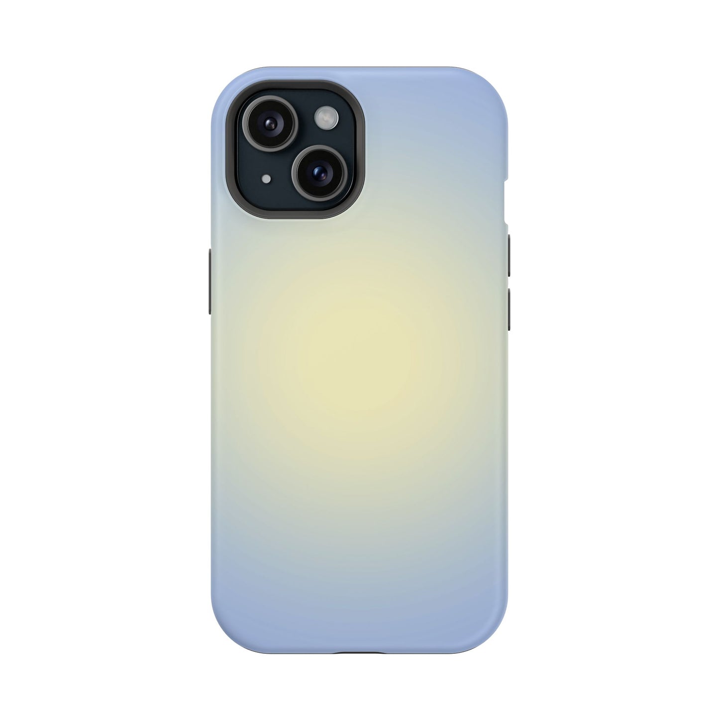 Blue & Yellow Aura iPhone Case