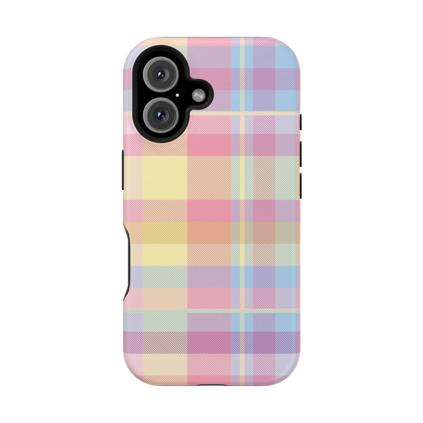 Sorbet Plaid iPhone Case