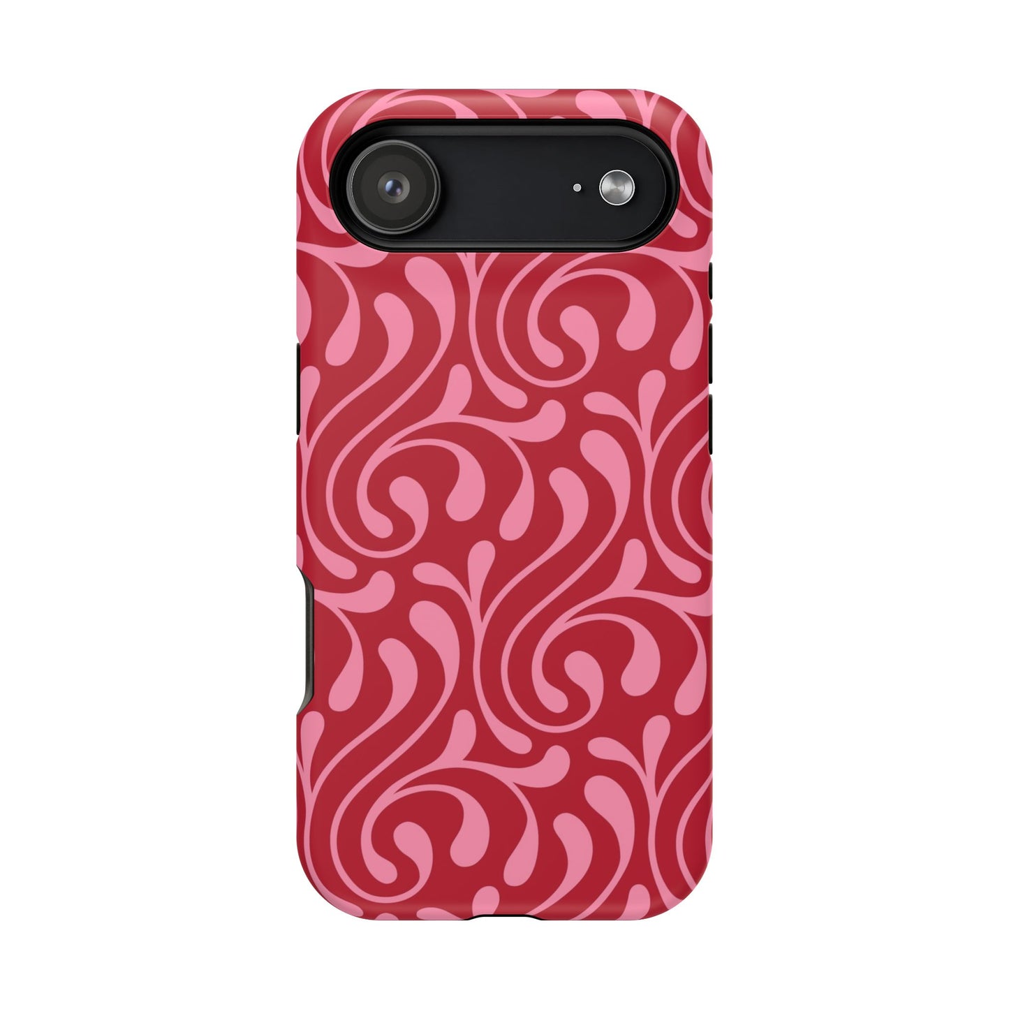 Cherry Paisley iPhone Case
