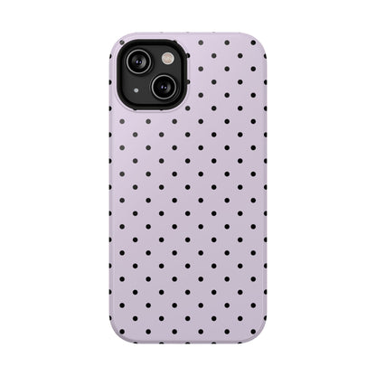 Lilac Mini Dots iPhone Case