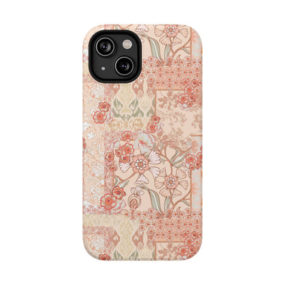 Peachy Paisley iPhone Case