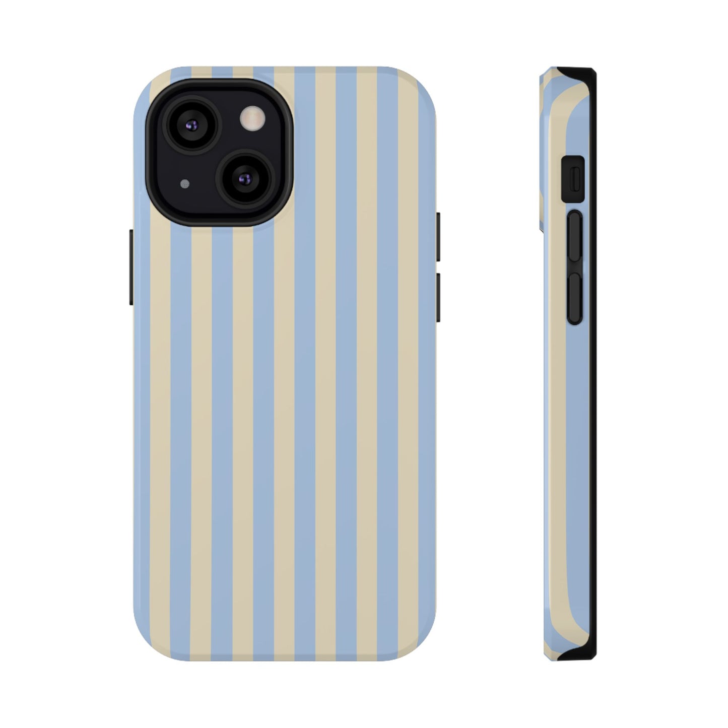 Lemon Sky Stripes iPhone Case