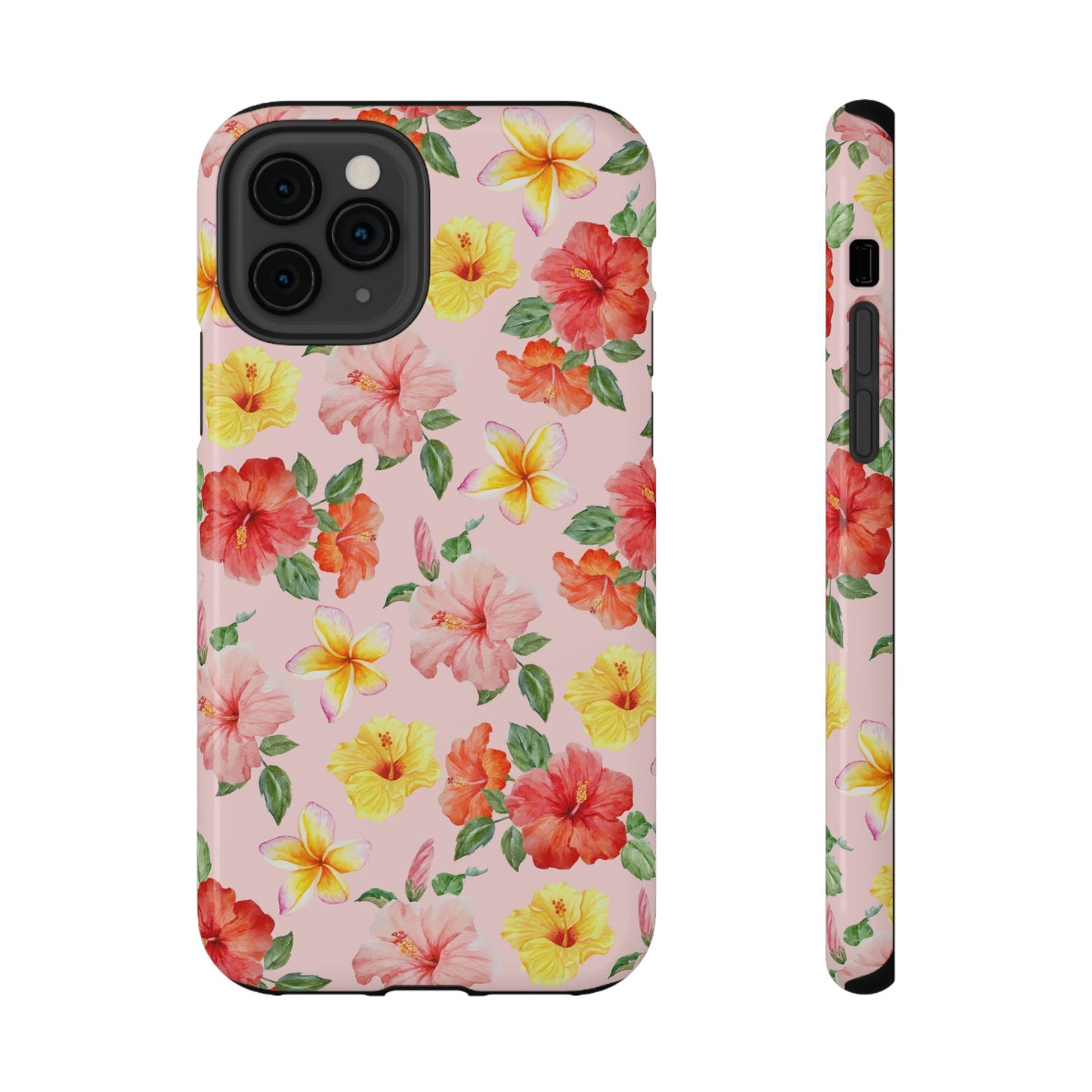 Pink Hibiscus Bloom iPhone Case