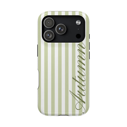 Personalized Green Beau iPhone Case