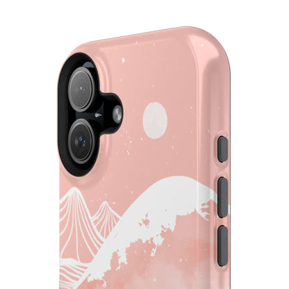 Pink Winter Night iPhone Case