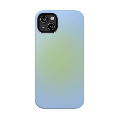 Blue & Green Aura iPhone Case