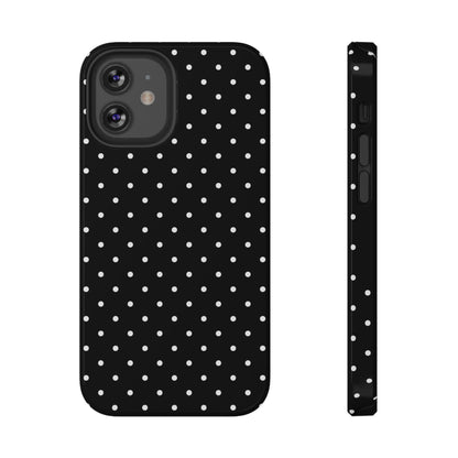 White Mini Dots iPhone Case