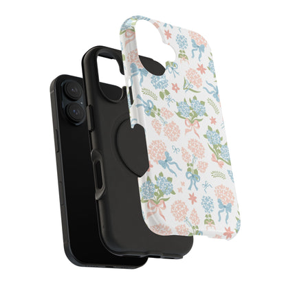 Hydrangea Bows iPhone Case
