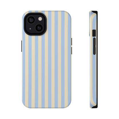 Lemon Sky Stripes iPhone Case