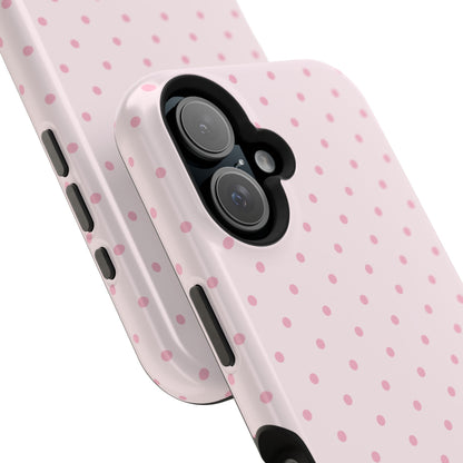 Pink Sprinkles Mini Dots iPhone Case