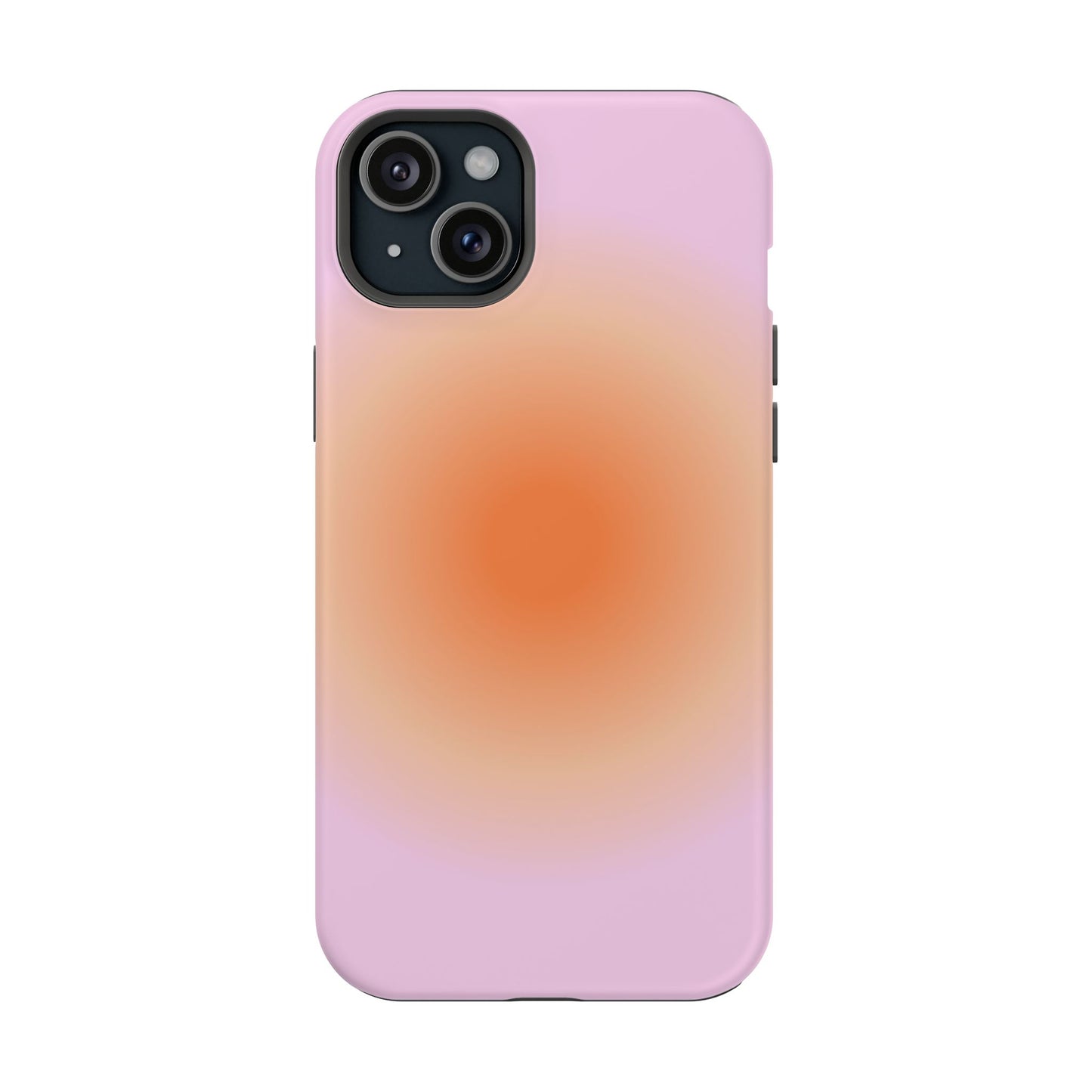 Orange & Purple Aura iPhone Case