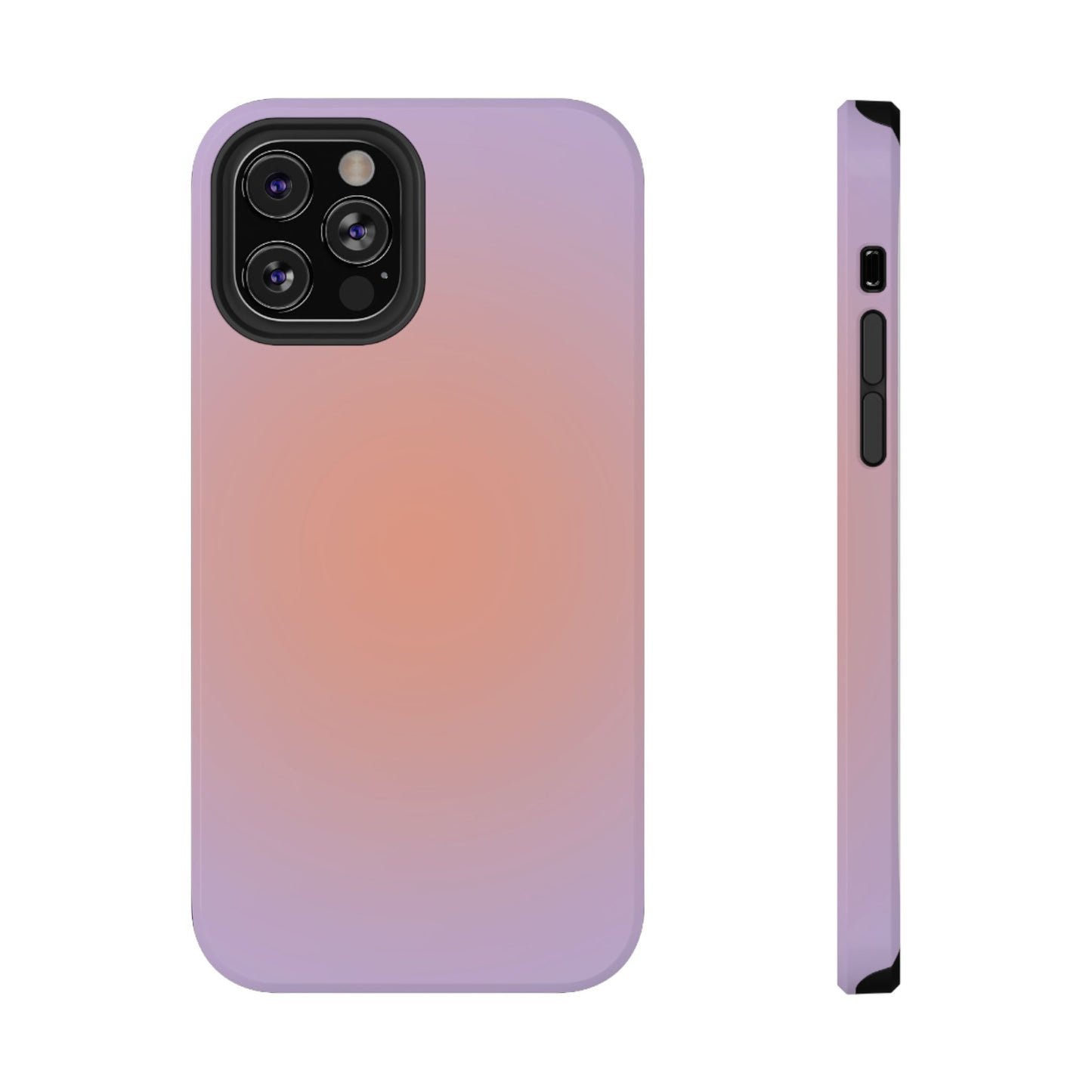 Orange & Purple Aura iPhone Case