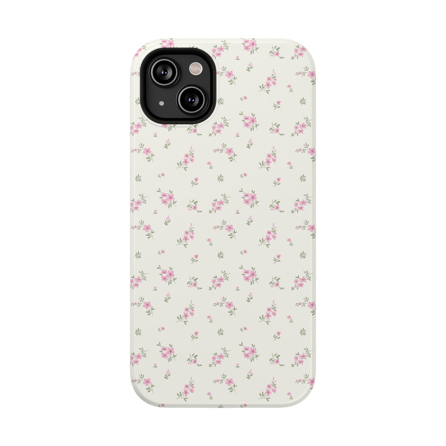 Blush Ditsy Flowers iPhone Case