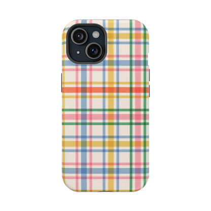 Retro Plaid iPhone Case