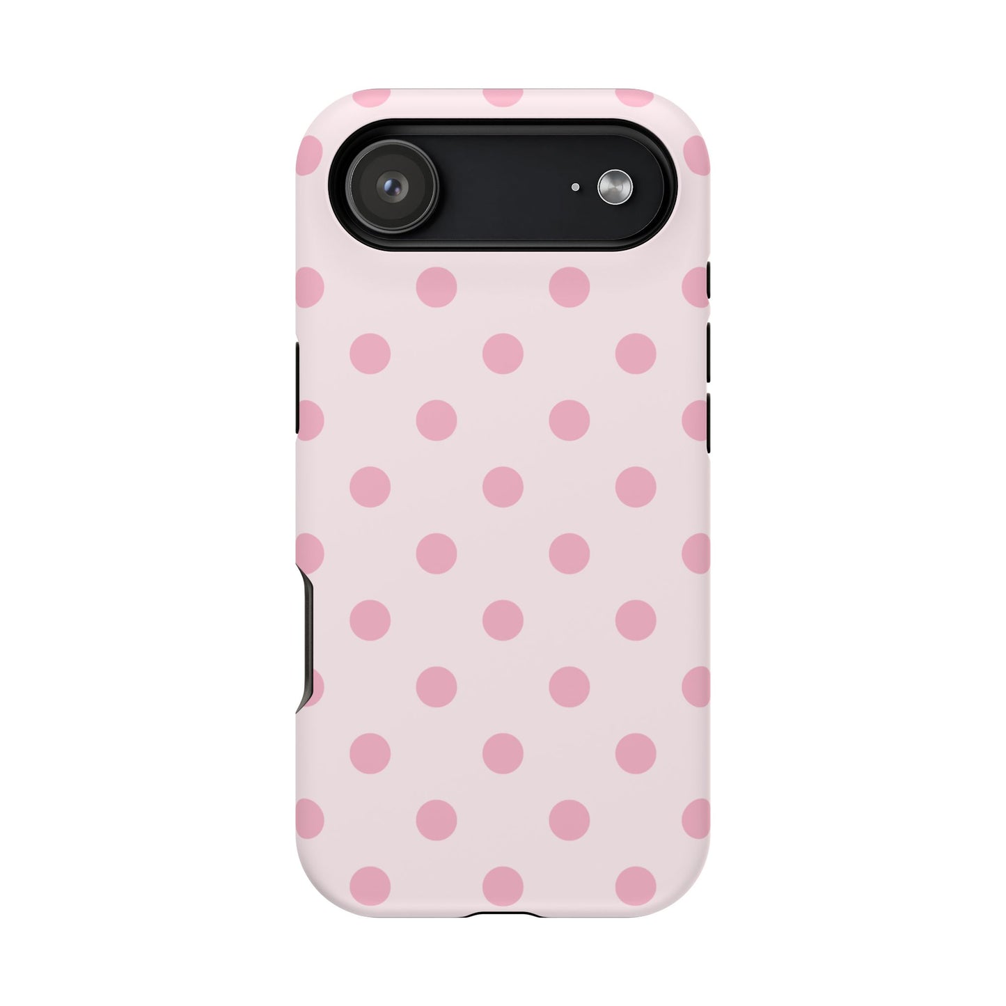 Pink Sprinkles Polka Dots iPhone Case