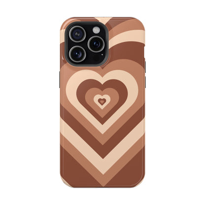 Choco Hearts iPhone Case