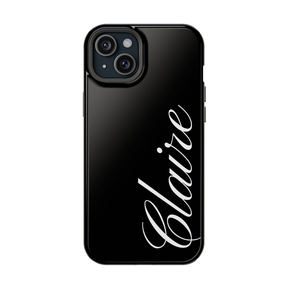 Custom Black iPhone Case