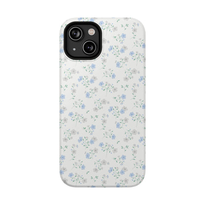 Blue Floral Ditsy iPhone Case
