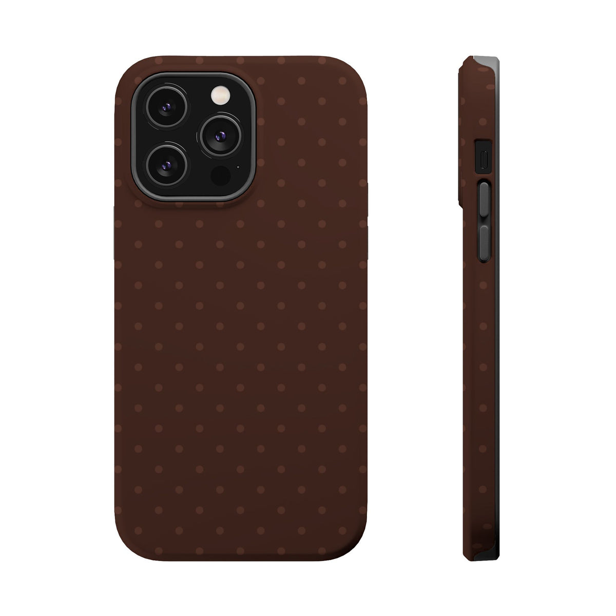 Mocha Mini Dots iPhone Case